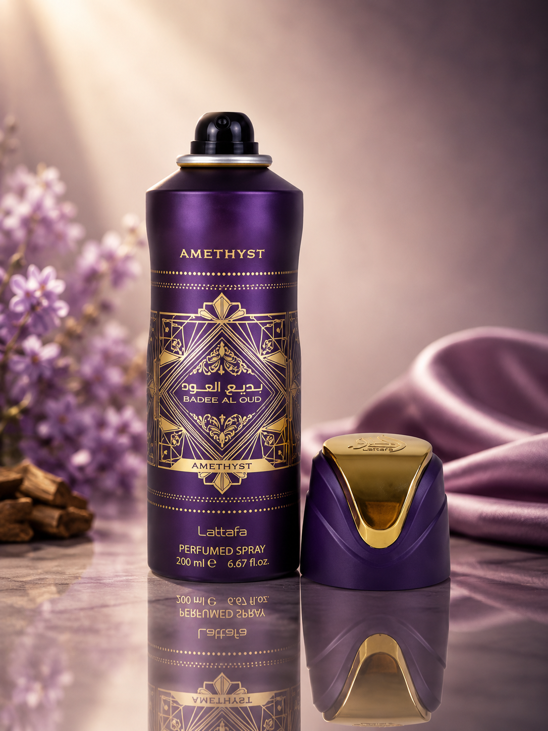 Lattafa Bade’e Al Oud Amethyst Body Spray 200ml