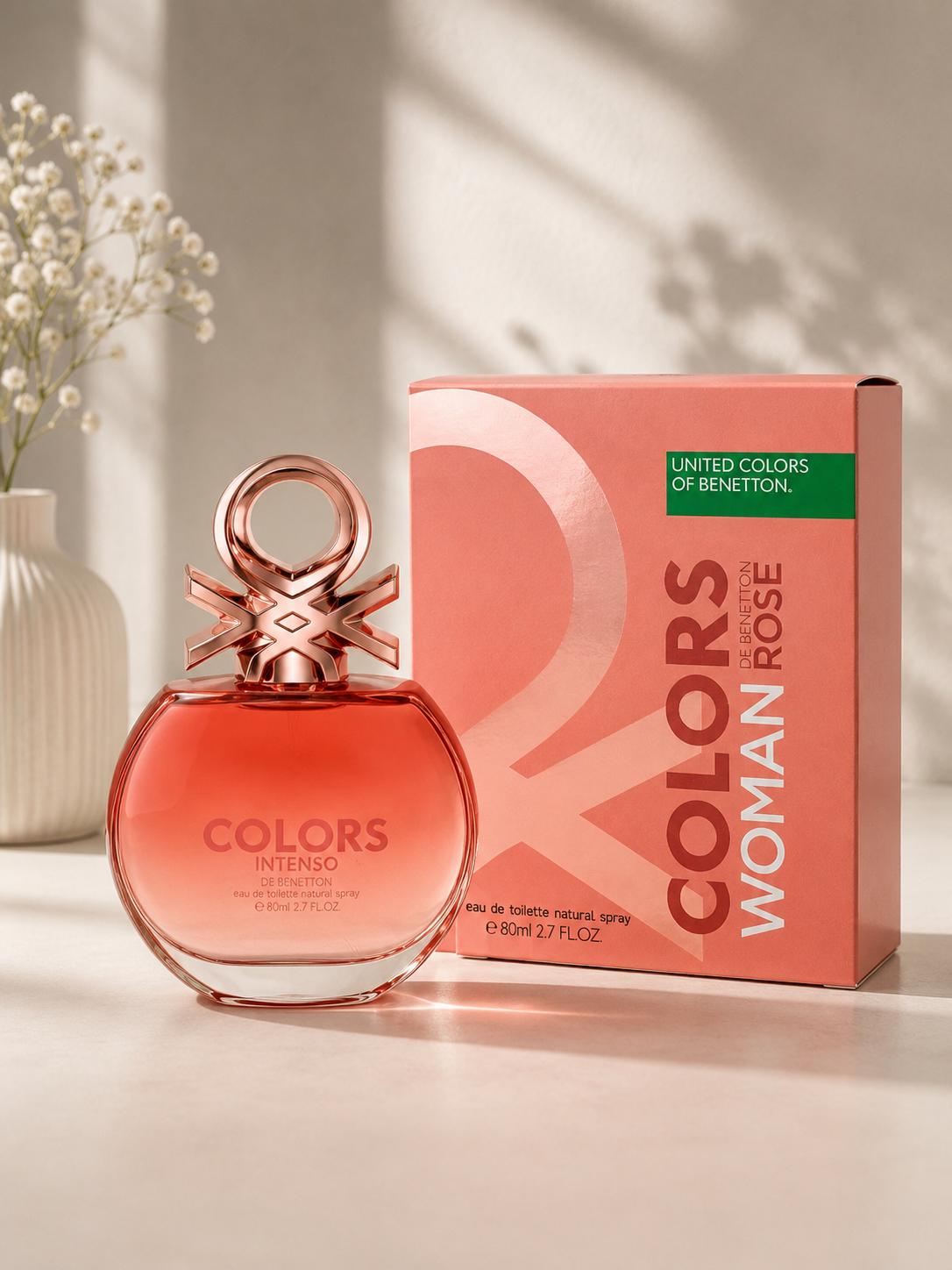 Benetton Colors Rose Intense Eau de Parfum 80ml