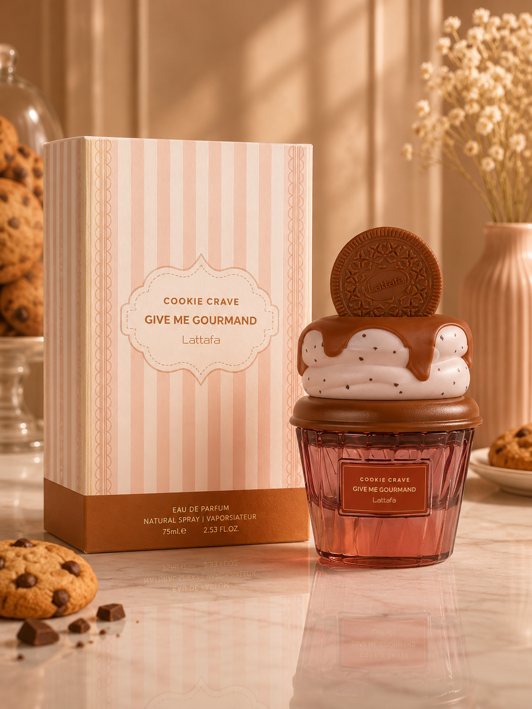 Lattafa Give Me Gourmand Cookie Crave Eau de Parfum 75ml