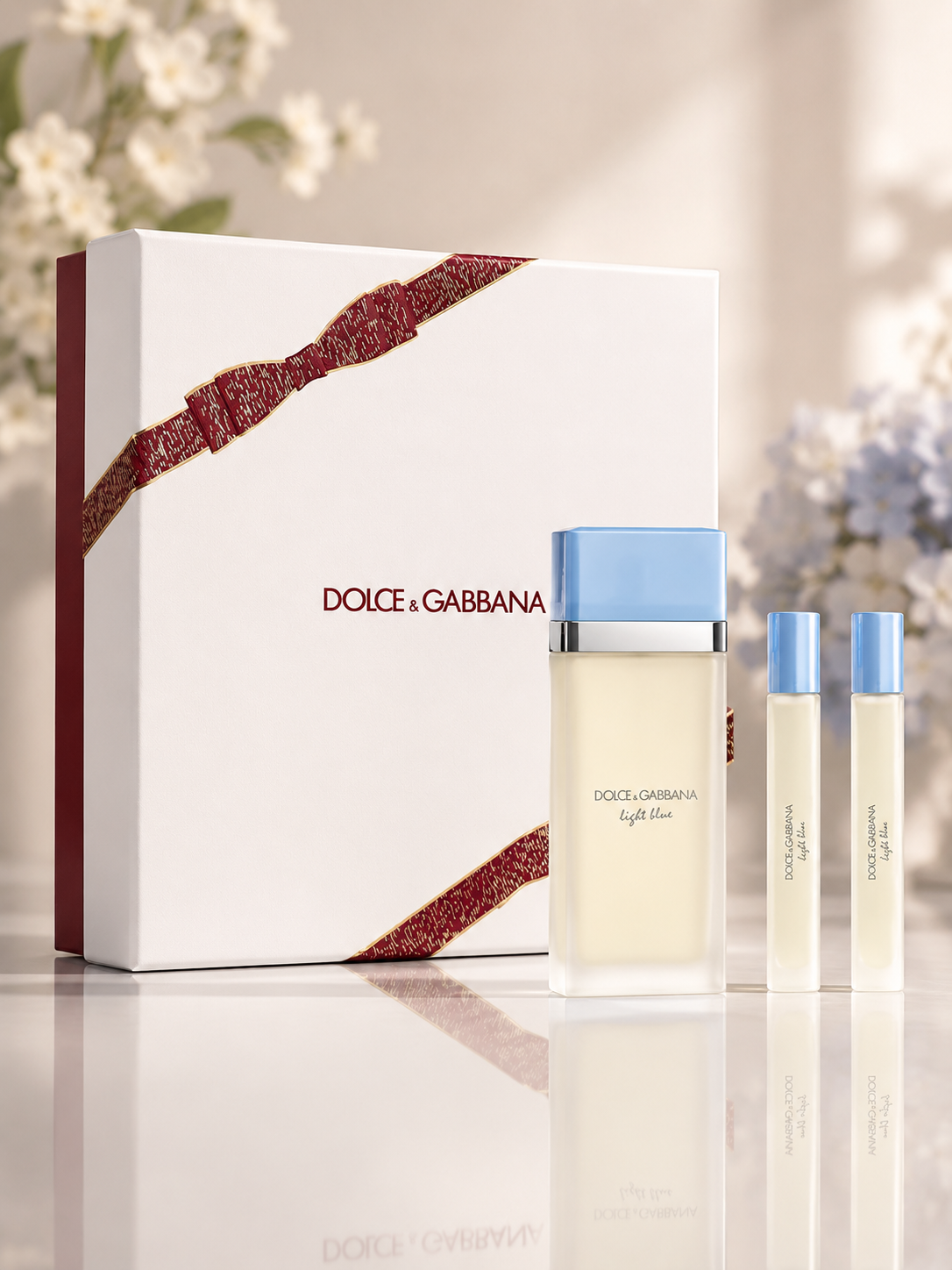 Dolce & Gabbana Light Blue Eau de Toilette Set 3 Piezas 100ml